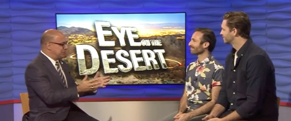 Stars of GIRLFRIEND interviewed by Patrick Evans on Eye on the Desert
