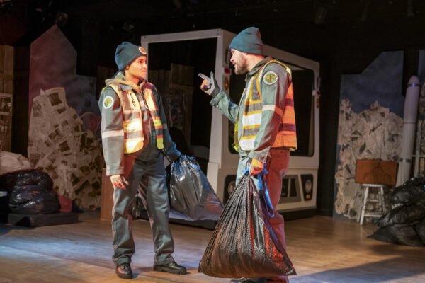 The Audience Learns and Laughs as It Rides Along With Two Sanitation Workers in Dezart Performs’ THE GARBOLOGISTS