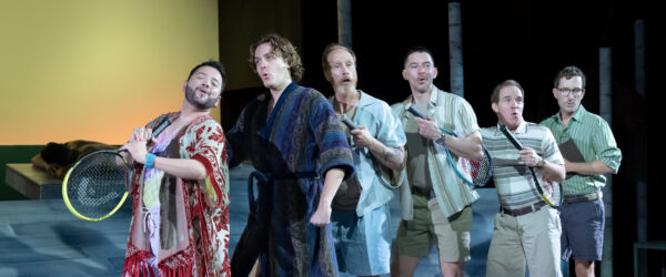 Kevin Mann with NBC Palm Springs gives a video review of LOVE! VALOUR! COMPASSION!